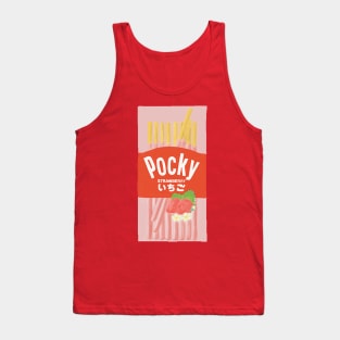 Strawberry flavor pocky Tank Top